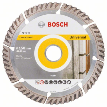 TARCZA DIAMENTOWA BUDOWLANA S4U 150MM   10PC