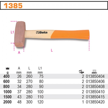 MŁOTEK MIEDZIANY 1000G