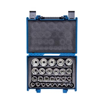 ZESTAW NASADEK 1/2'' 27CZ KRÓTKIE 8-36MM 6-KĄT