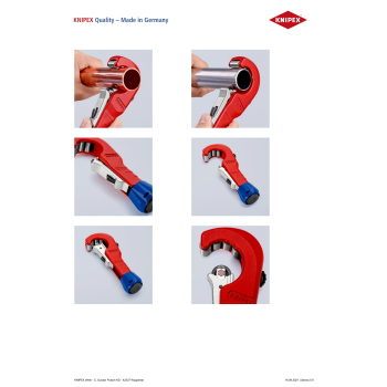 OBCINAK DO RUR 6–35 (1/4–3/8'') O GRUBOŚCI ŚCIANEK DO 2MM