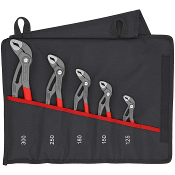 ZESTAW SZCZYPIEC DO RUR W ETUI 5-CZĘŚC 125,150,180,250,300MM