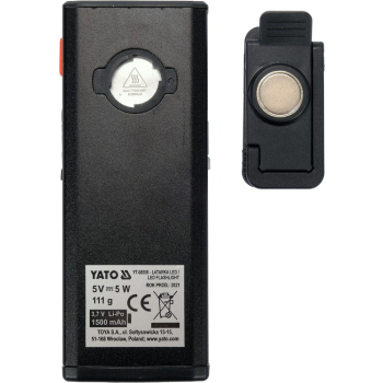 LATARKA ROBOCZA 500LM, LI-PO 3,7V 1500MAH