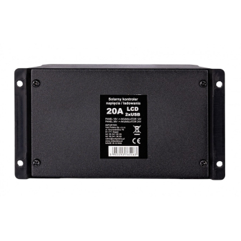 REGULATOR SOLARNY SOL PWM 20A 2XUSB