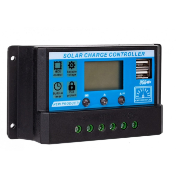 REGULATOR SOLARNY SOL PWM 20A 2XUSB