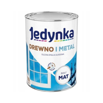 EMALIA ALKIDOWA DO DREWNA I METALU BIAŁY MAT 0,9L