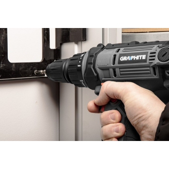 WIERTARKO-WKRĘTARKA 300W, UCHWYT SAMOZACISKOWY 10MM, WALIZKA