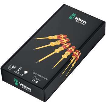 ZESTAW WKRĘTAKÓW KRAFTFORM VDE 1060 I/1062 I/6, 6 CZĘŚĆ
