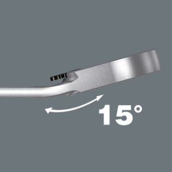 KLUCZ PŁASKO-OCZKOWY Z GRZECHOTKĄ JOKER SWITCH 15MM