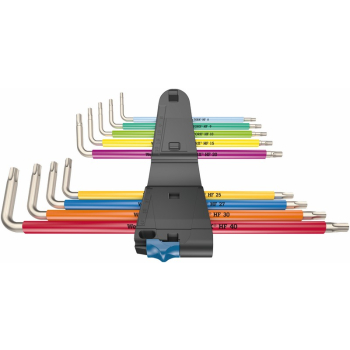 ZESTAW KLUCZY TRZPIENIOWYCH TORX 3967/9 TX SXL MULTICOLOUR