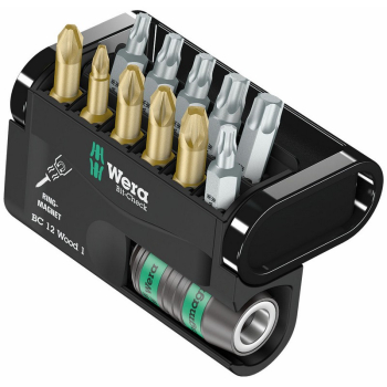 ZESTAW BITÓW BIT-CHECK 12 WOOD 1, 12CZ.
