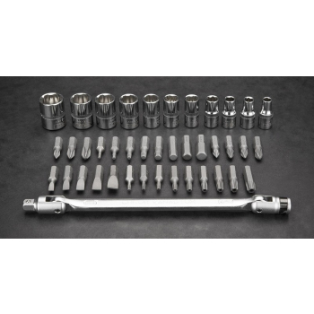 ZESTAW KLUCZY NASADOWYCH 1/4'' 41 CZEŚCI