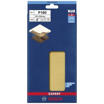 ARKUSZE ŚCIERNE EXPERT EXC470 115*230MM G180 10PC