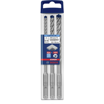ZESTAW WIERTEŁ SDS-PLUS 7X. EXPERT SET 3PC