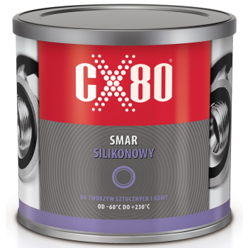 SMAR SILIKONOWY DO TWORZYW SZTUCZNYCH I GUM NSF H1 500G