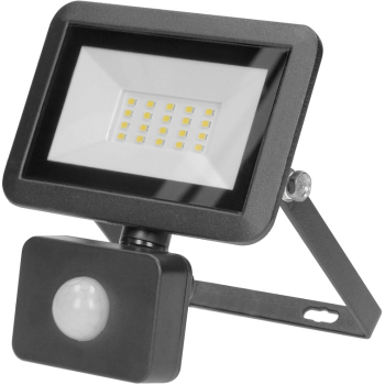 NAŚWIETLACZ LED Z PIR 20W 1600LM IP44 4000K
