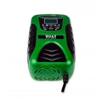 PROSTOWNIK AUTOMATYCZNY Z LCD 12V 8A  COMPACT GREEN