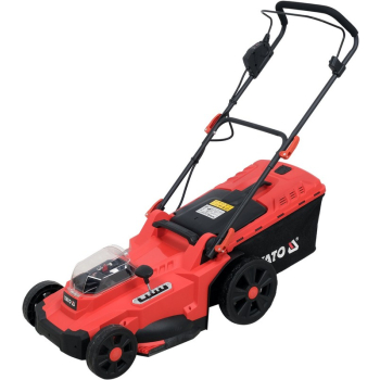 KOSIARKA 2*18V 43CM + 2X4AH + PODWÓJNA ŁADOWARKA
