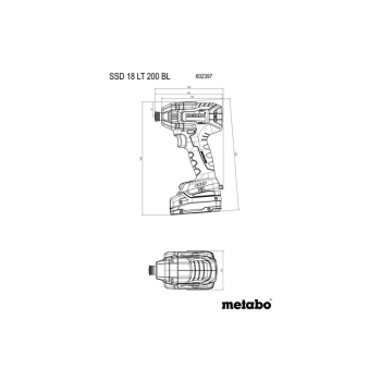 ZESTAW COMBO 18V BS 18 LT BL + SSD 18 LT 200 BL 2*5.2AH