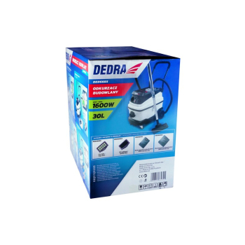 ODKURZACZ WARSZTATOWY 1600W Z FILTREM WODNYM 30L