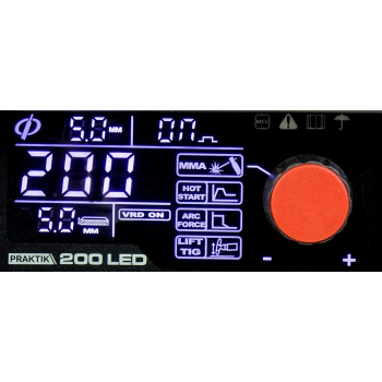 SPAWARKA INWERTOROWA PRAKTIK 200 LED SYNERGY