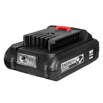 PODKASZARKA AKUM. ENERGY+18V, LI-ION,+AKUMUL. 2AH+ŁADOWARKA