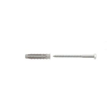 DYBEL CZTERODZIELNY WKRĘT ŁEB SZEŚCIOKĄTNY BXNK 10/60MM