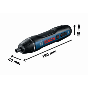 WKRĘTAK AKUMULATOROWY 3,6V BOSCH GO 2.0 + BITY 25SZT.